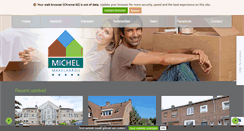 Desktop Screenshot of michel-makelaardij.nl